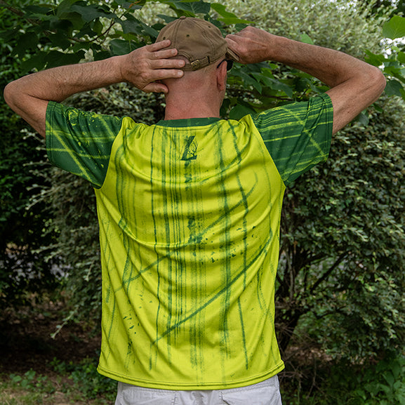 Maillot de sport homme "Green Duo"