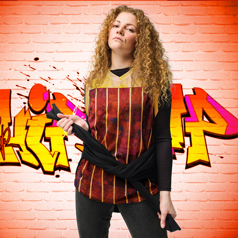 Maillot de basketball Fougère "Rouge Flamboyant" jomélo