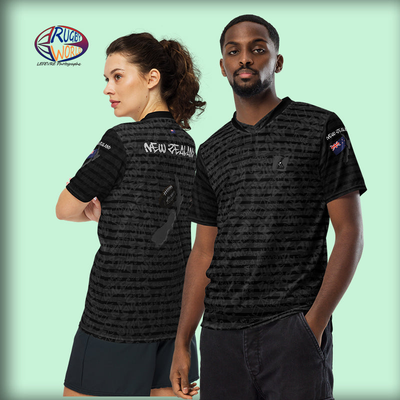 Maillot "Coupe du Monde de Rugby" Nouvelle Zélande