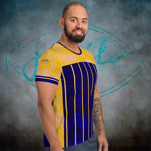 T-shirt de Sport Fougère Homme "Bleu Marine" jomélo