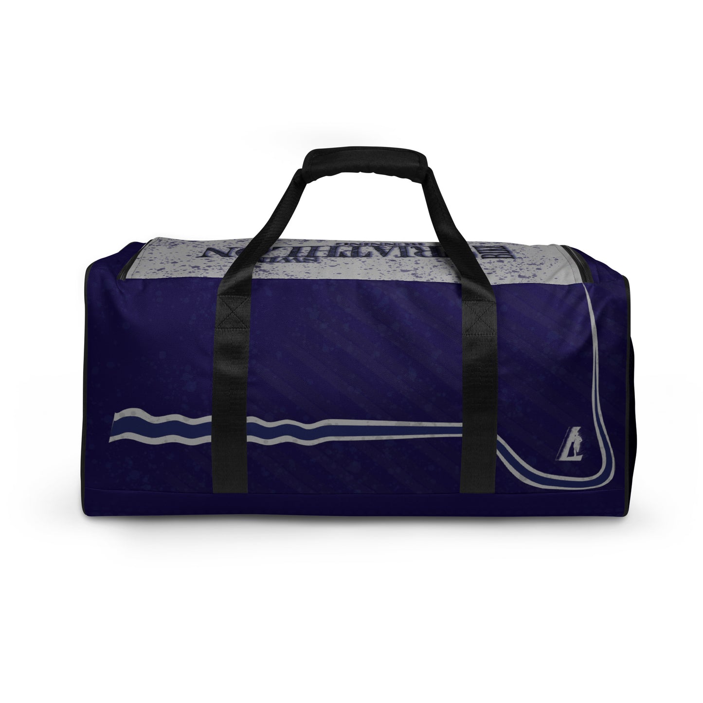 Sac de sport ou de voyage "Triathlon gris/bleu"