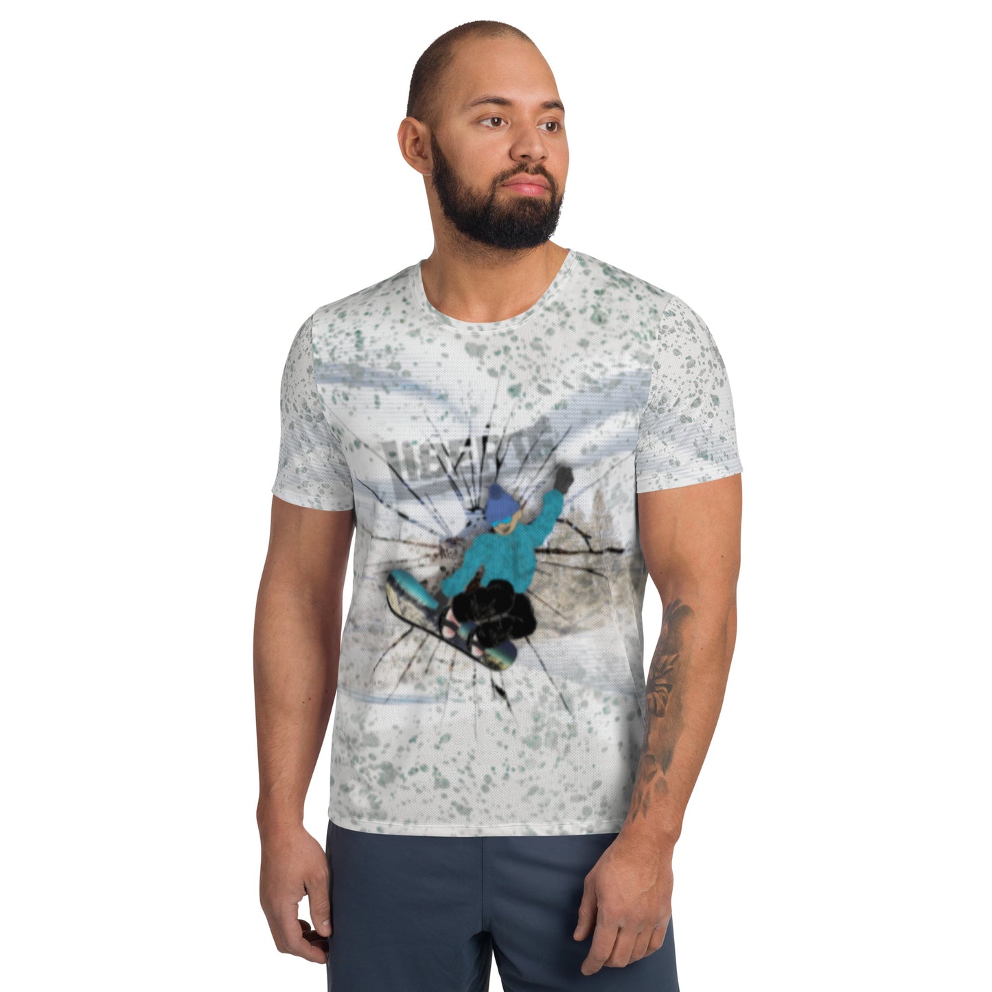 T-shirt de Sport "Snowboard Fun"🏄
