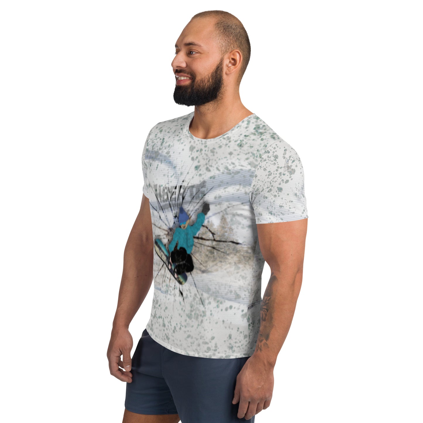 T-shirt de Sport "Snowboard Fun"🏄