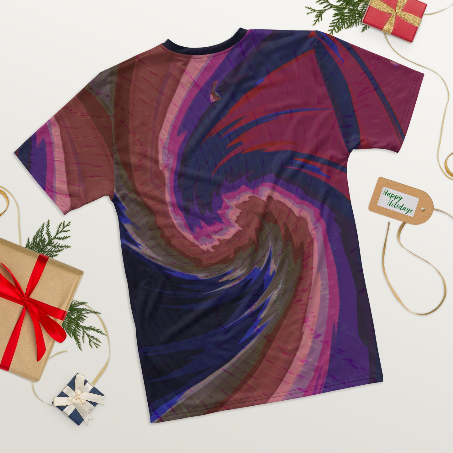 T-Shirt homme "Spring cyclone Multicolore"
