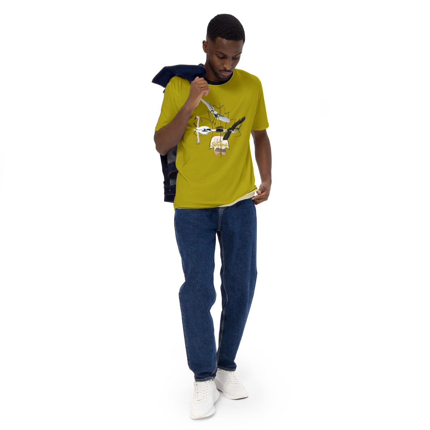 T-Shirt homme "Yellow Sologne"