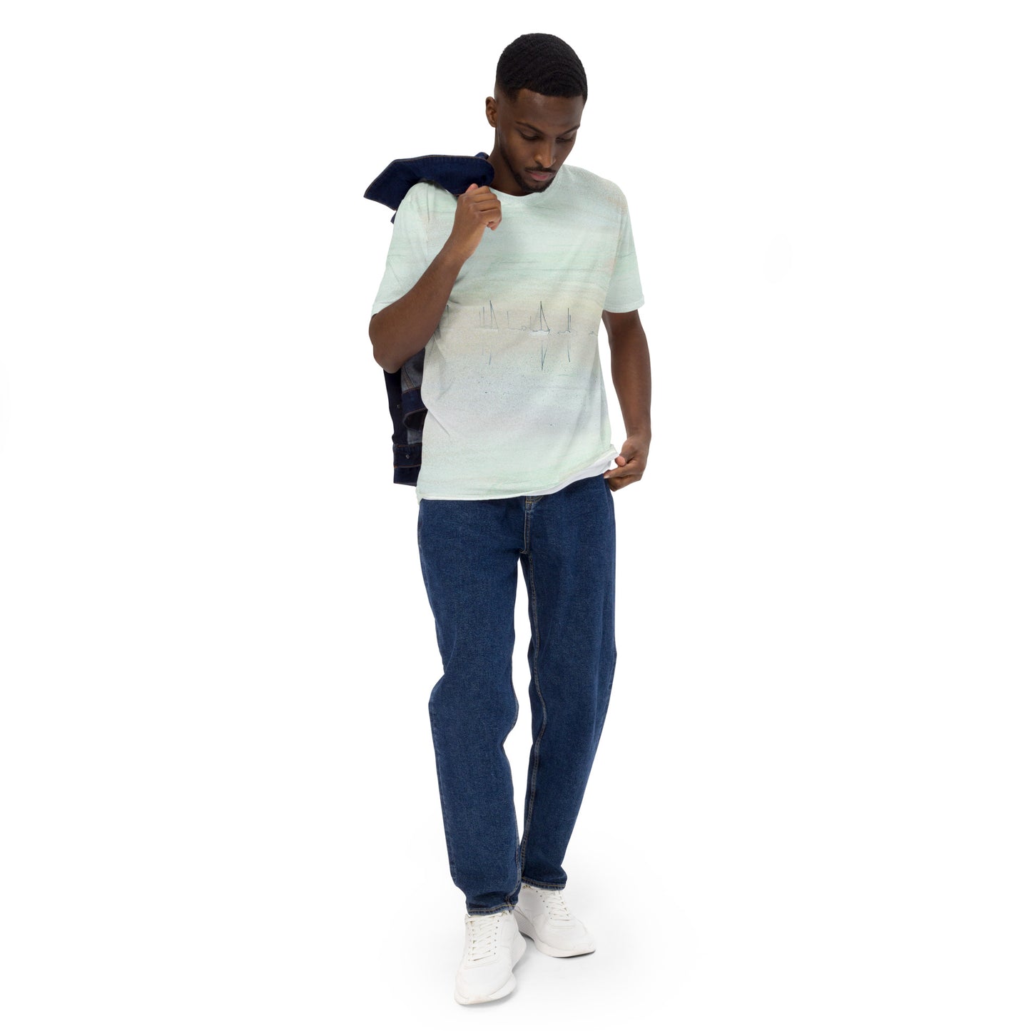 T-Shirt homme "Brume sur le Lac"