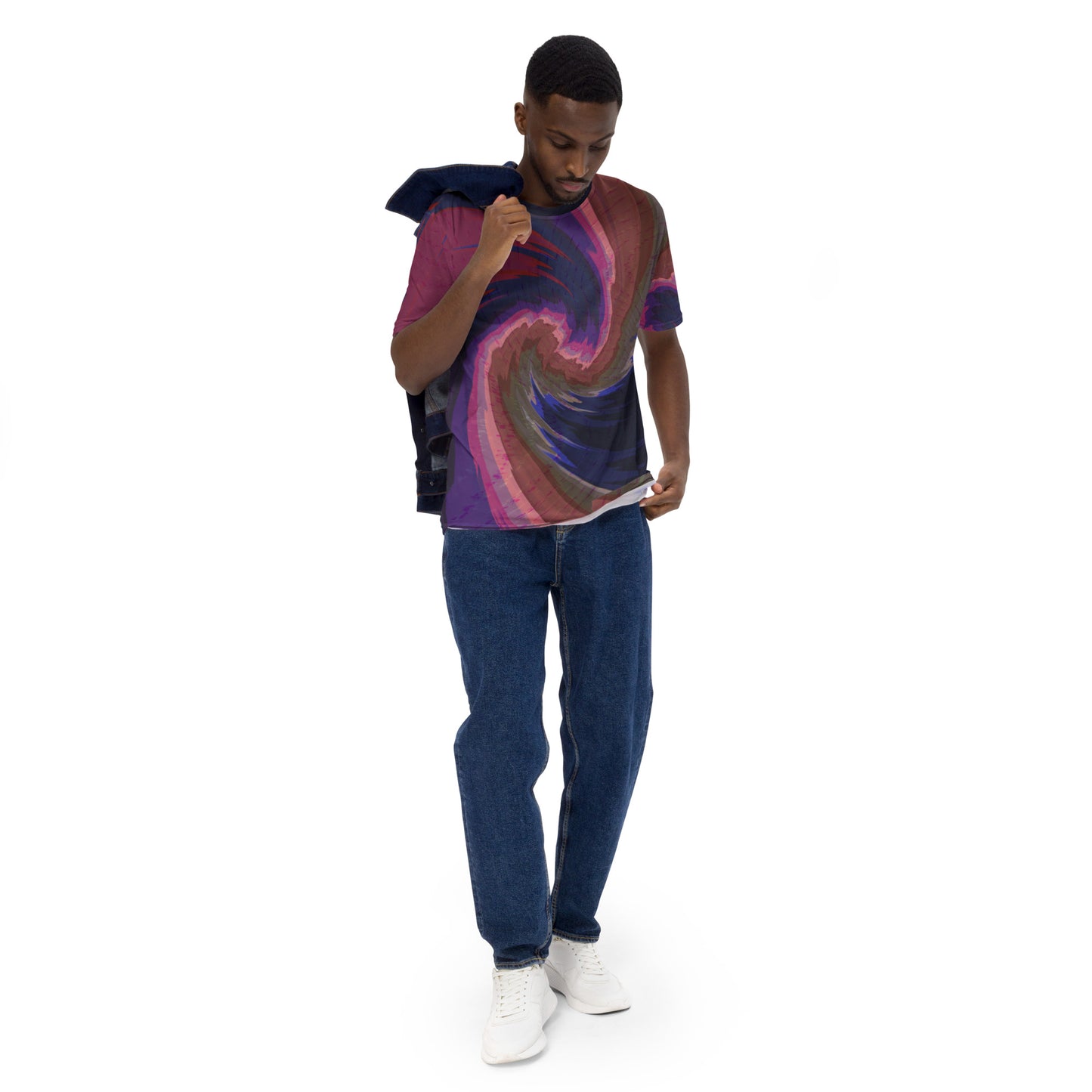 T-Shirt homme "Spring cyclone Multicolore"