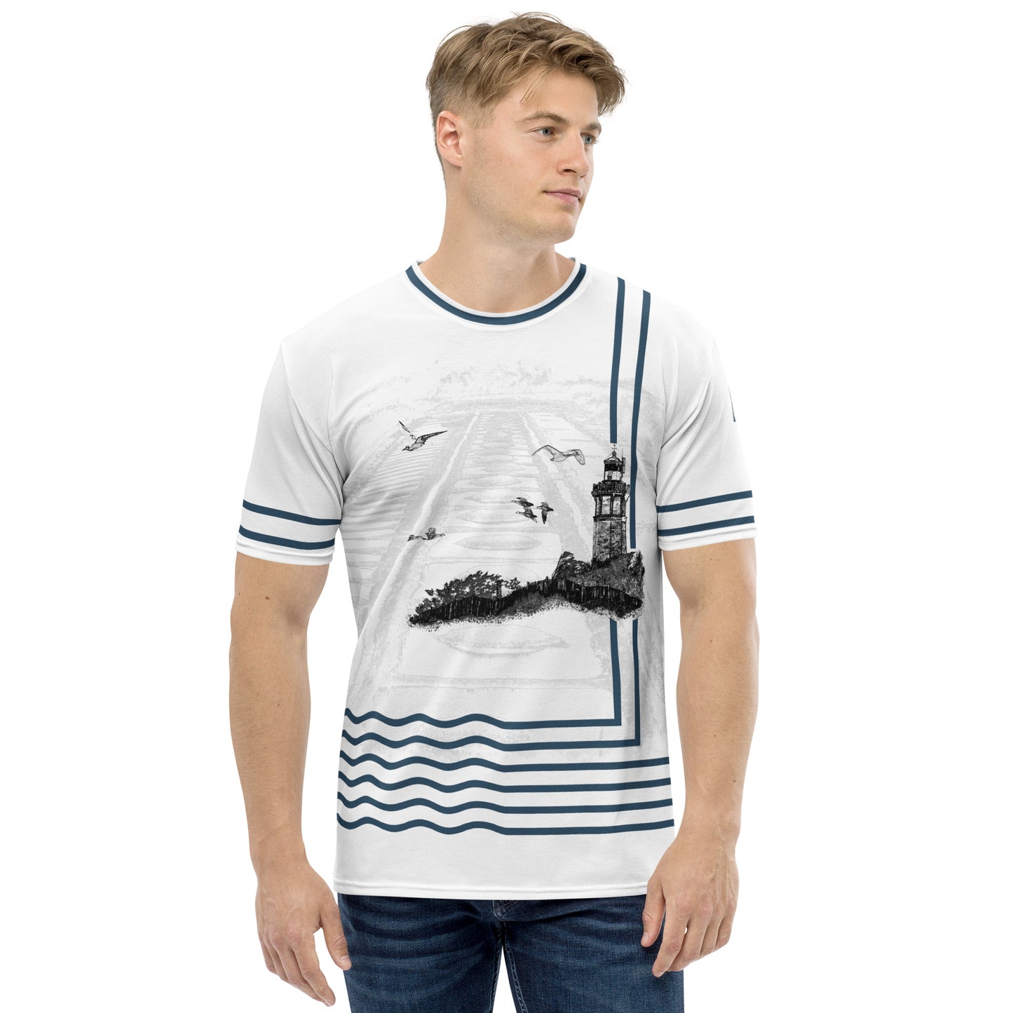 T-shirt homme "Entre Terre et Océan"