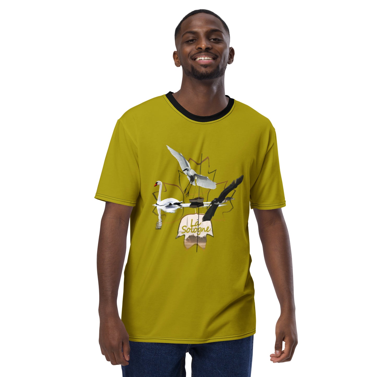 T-Shirt homme "Yellow Sologne"