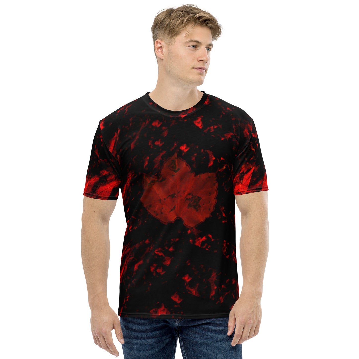 T-Shirt homme "Black Fall"