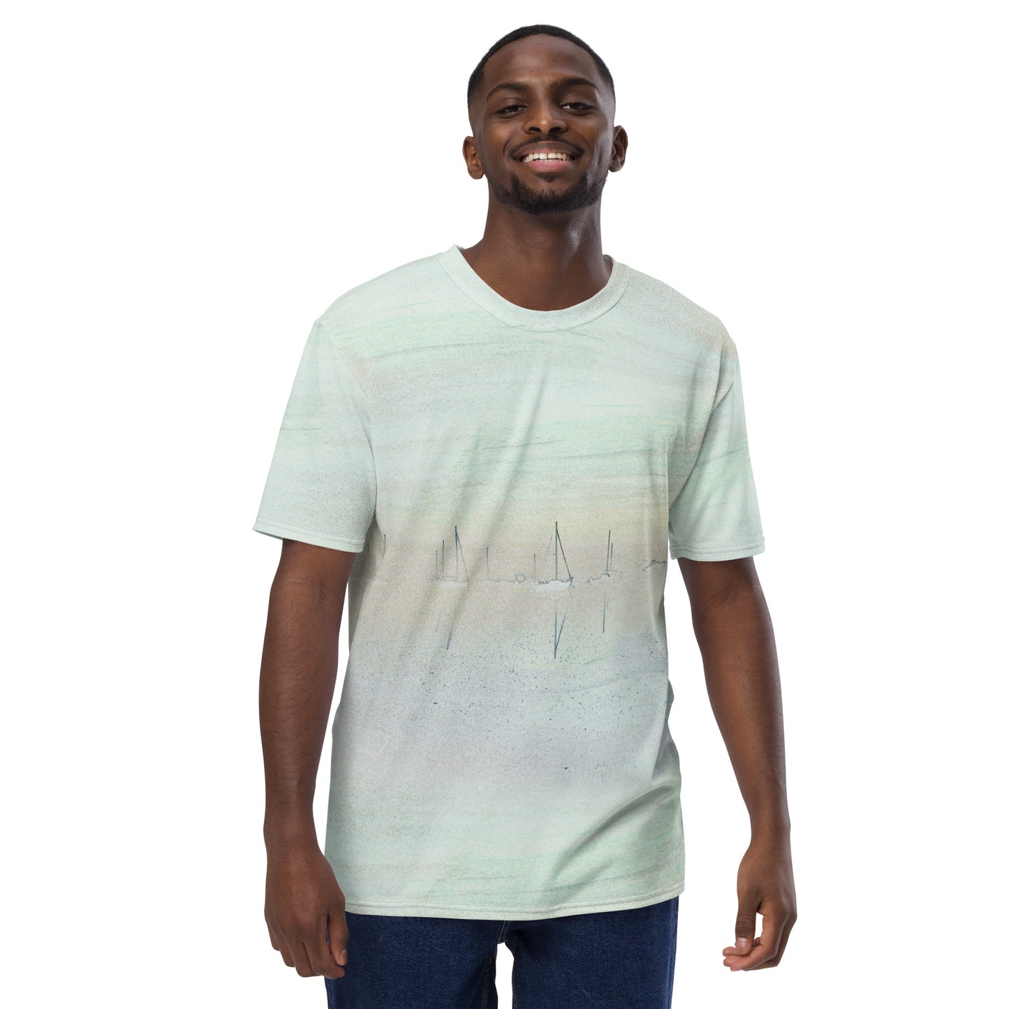 T-Shirt homme "Brume sur le Lac"