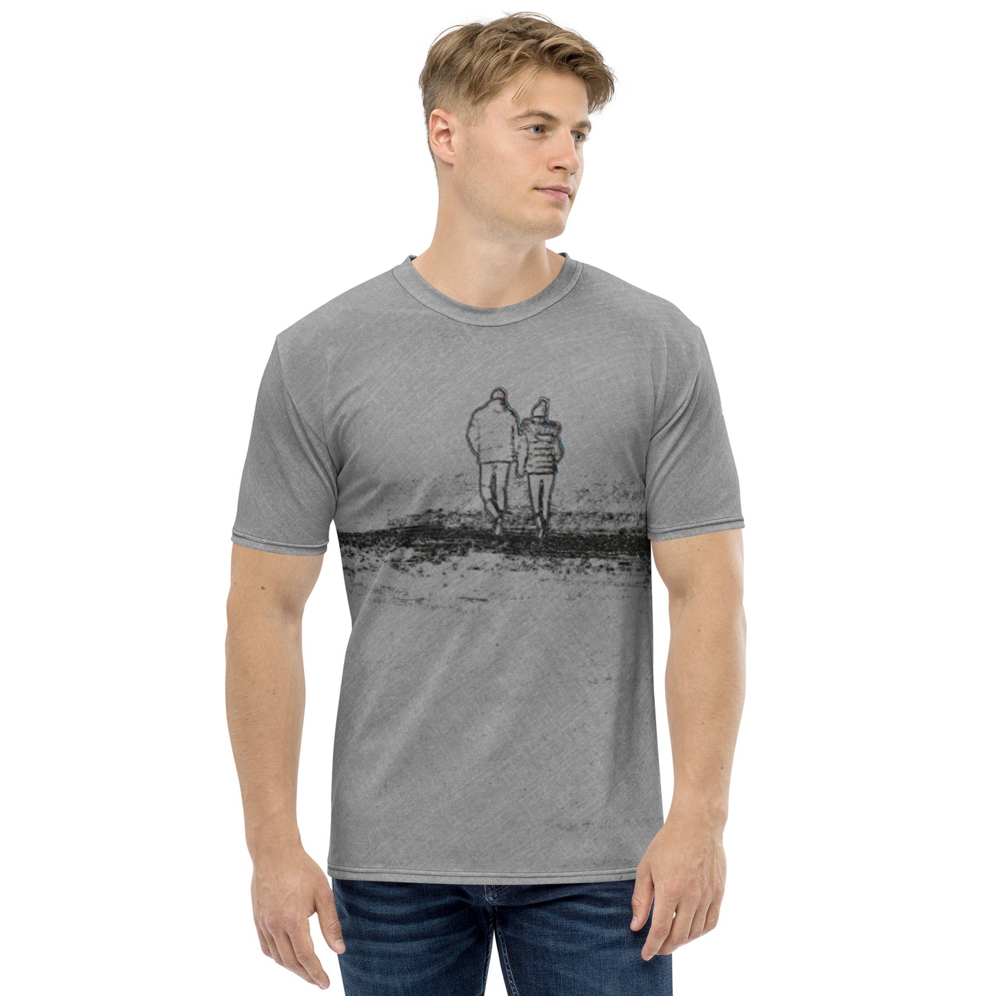 T-shirt homme "Lovers"