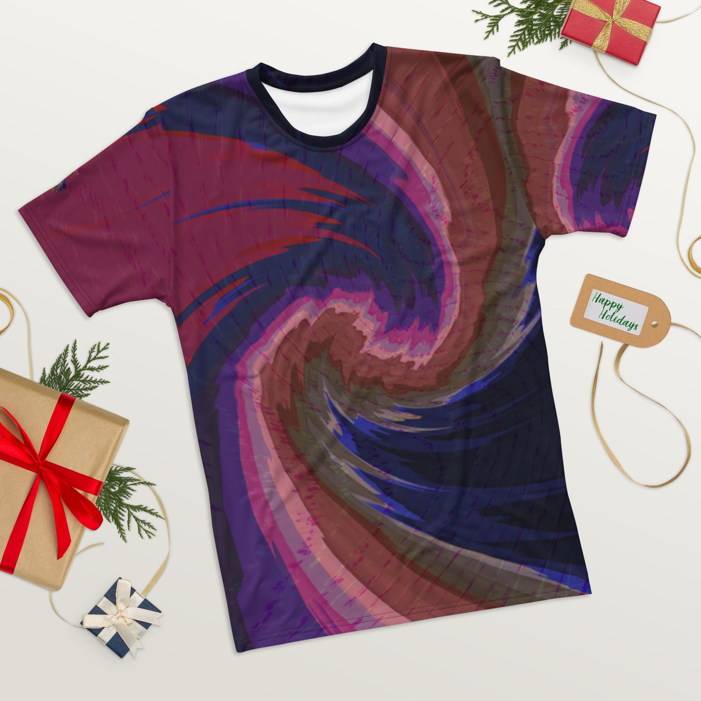 T-Shirt homme "Spring cyclone Multicolore"