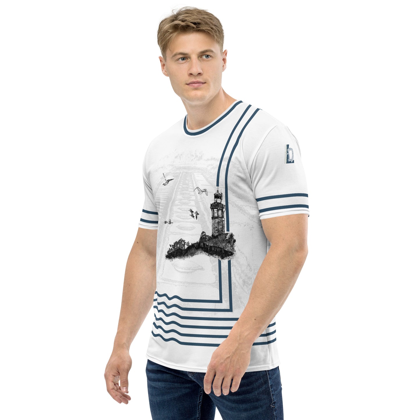 T-shirt homme "Entre Terre et Océan"
