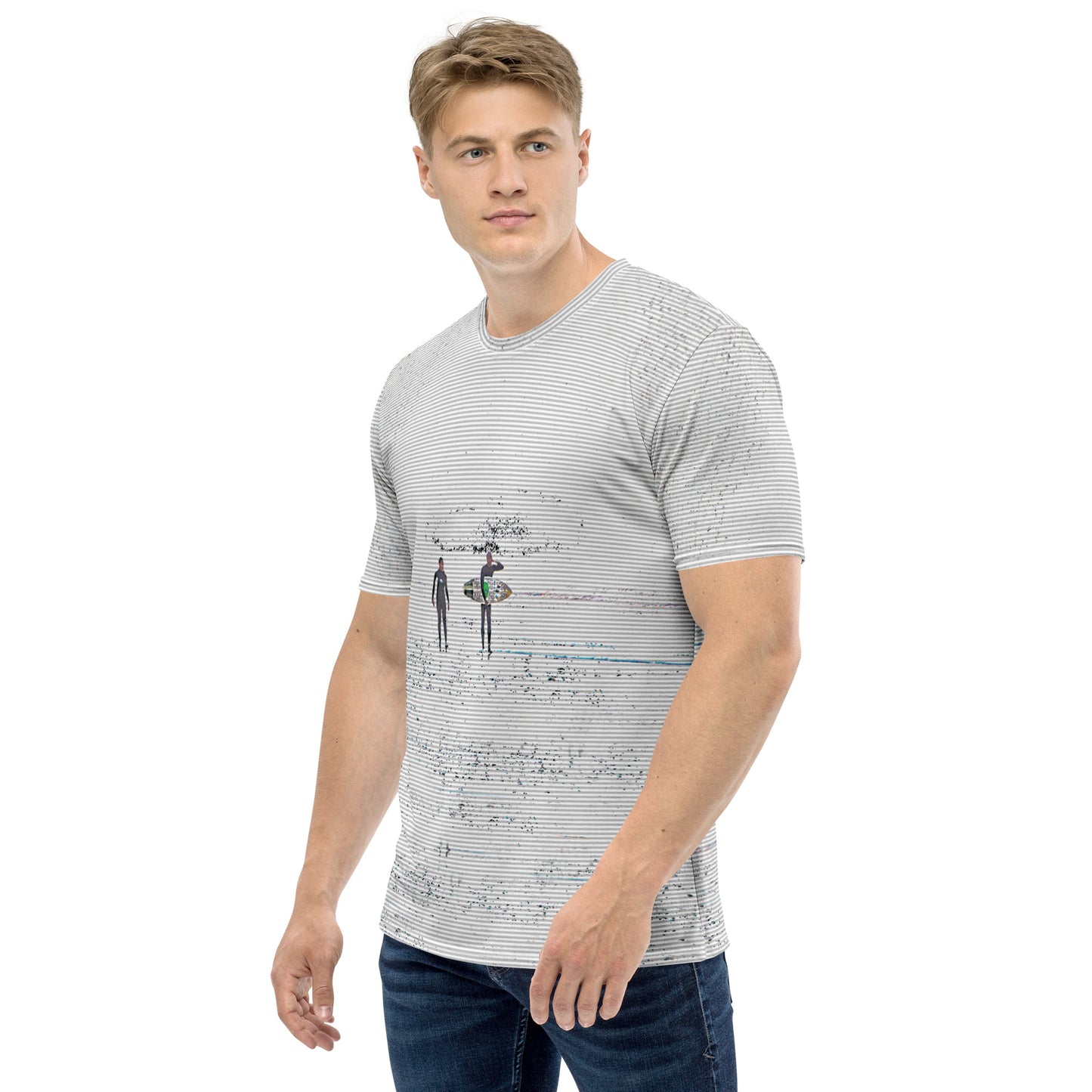 T-shirt homme "Winter surfers"