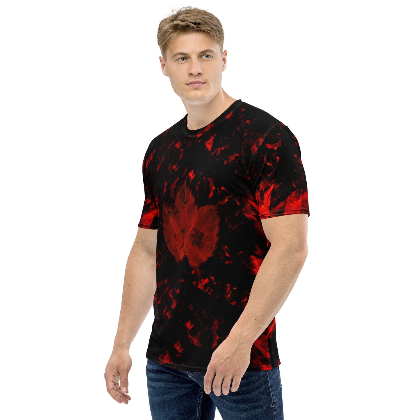 T-Shirt homme "Black Fall"