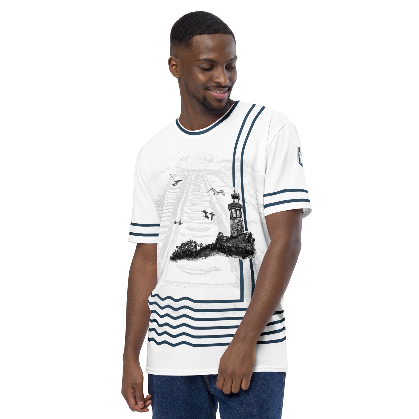 T-shirt homme "Entre Terre et Océan"