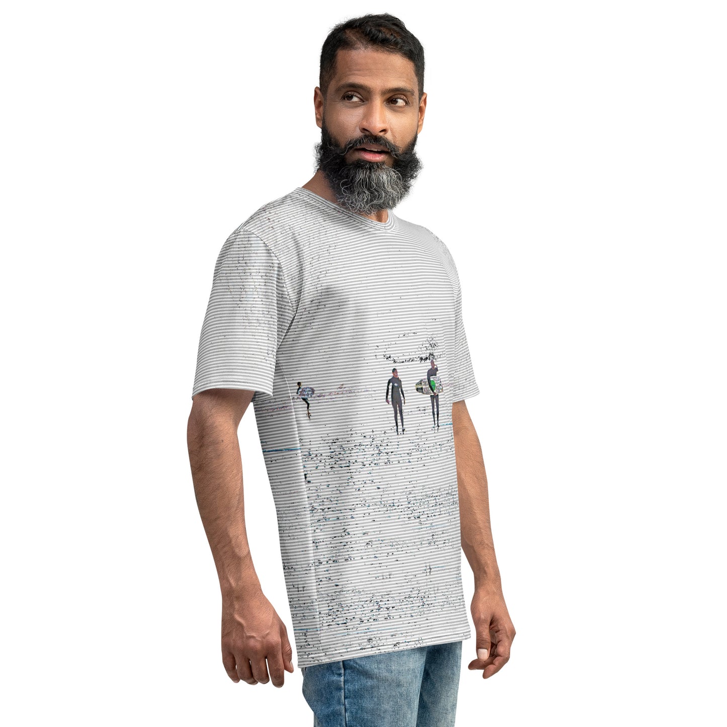 T-shirt homme "Winter surfers"
