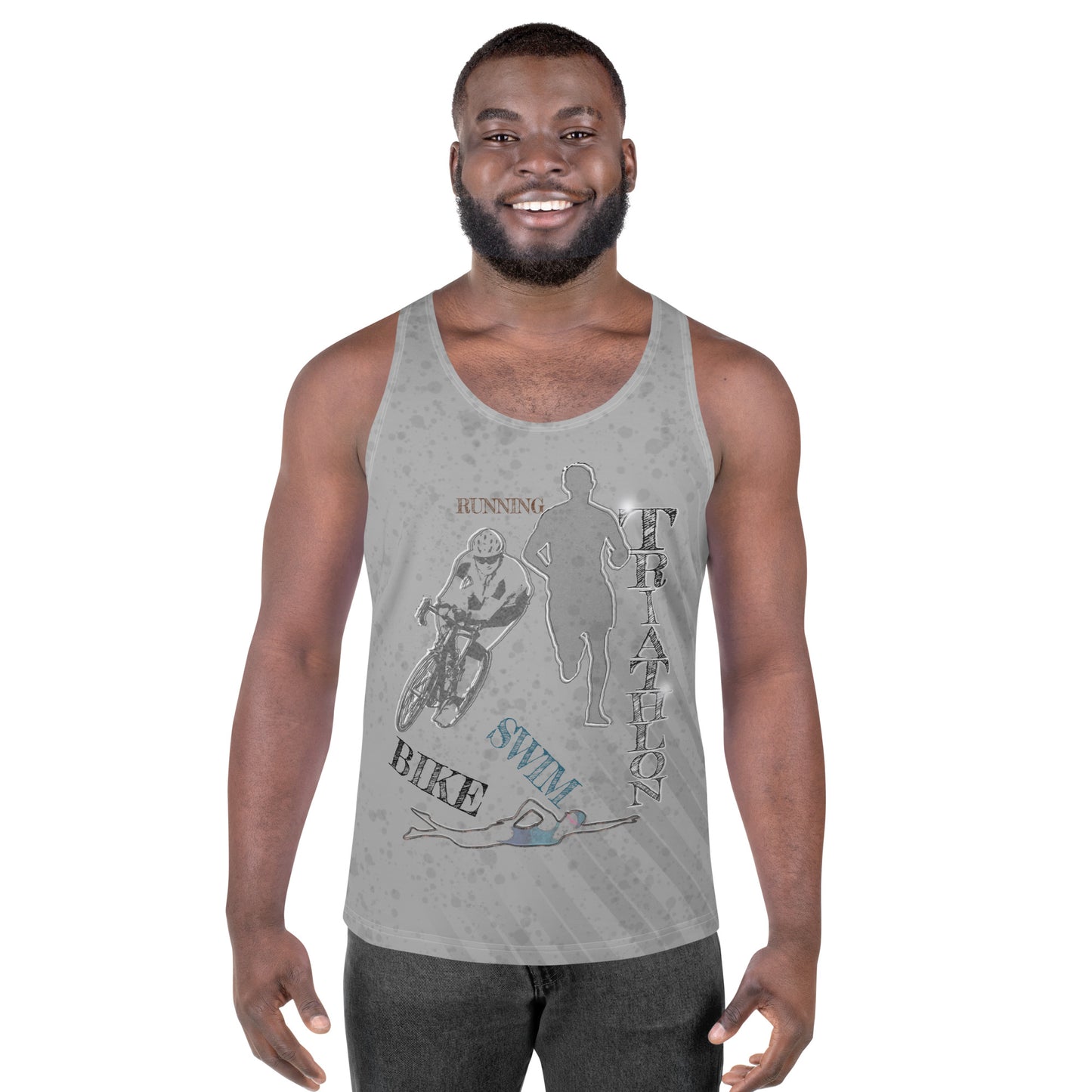 Débardeur "Triathlon" gris
