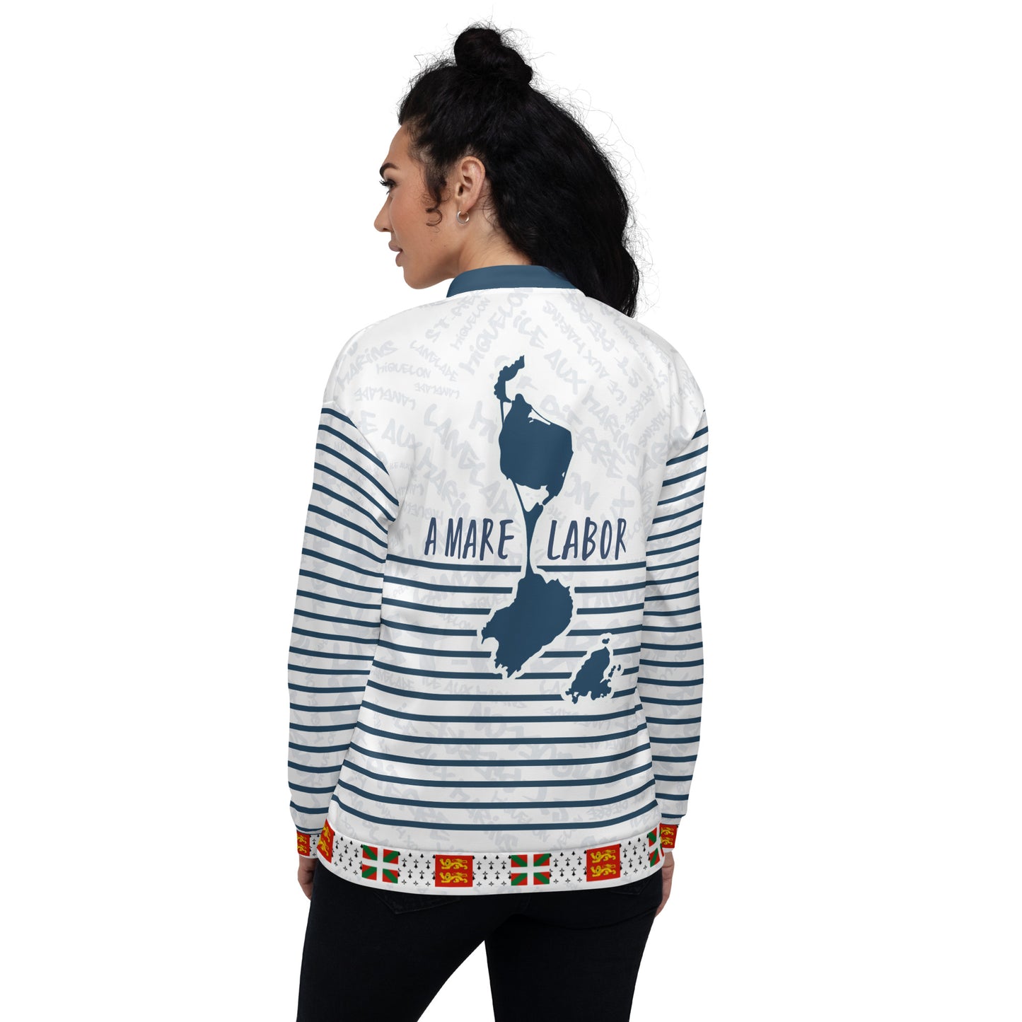 Veste de bombardier unisexe "St Pierre et Miquelon"