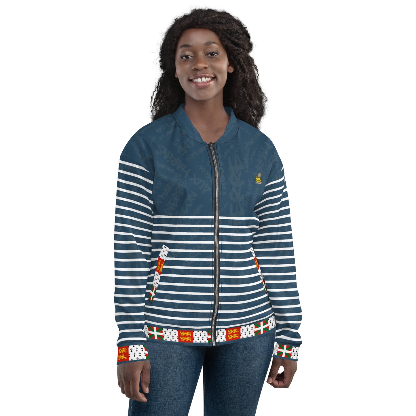 Veste de bombardier unisexe "St pierre et Miquelon"