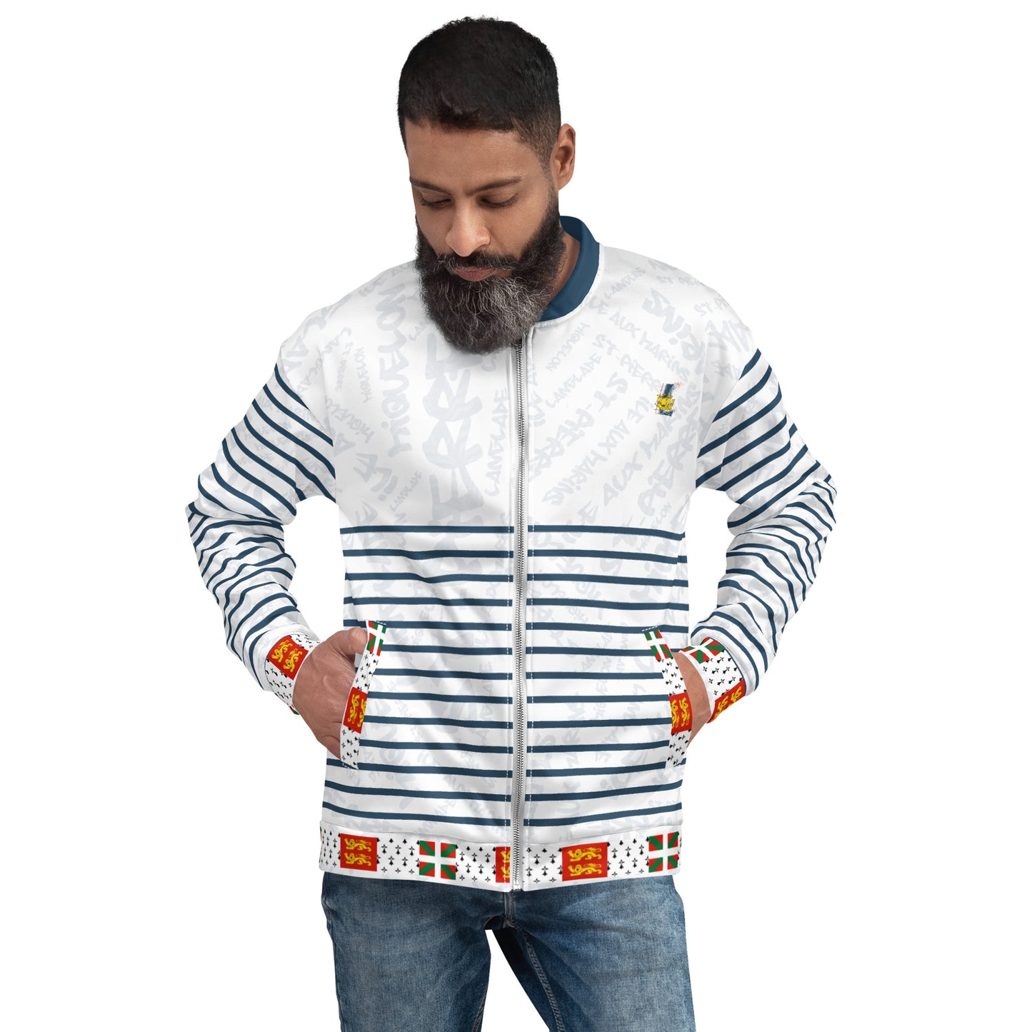 Veste de bombardier unisexe "St Pierre et Miquelon"