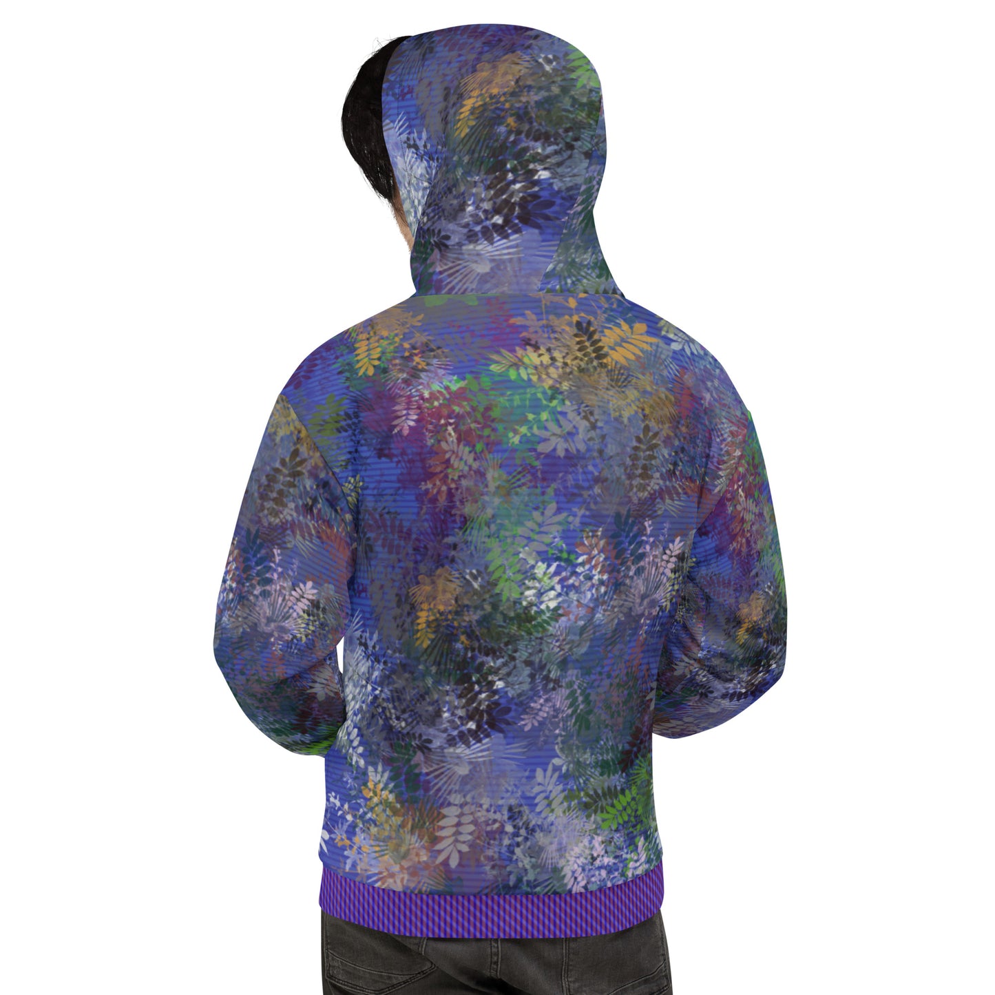 Sweat à capuche "Wisteria blue"
