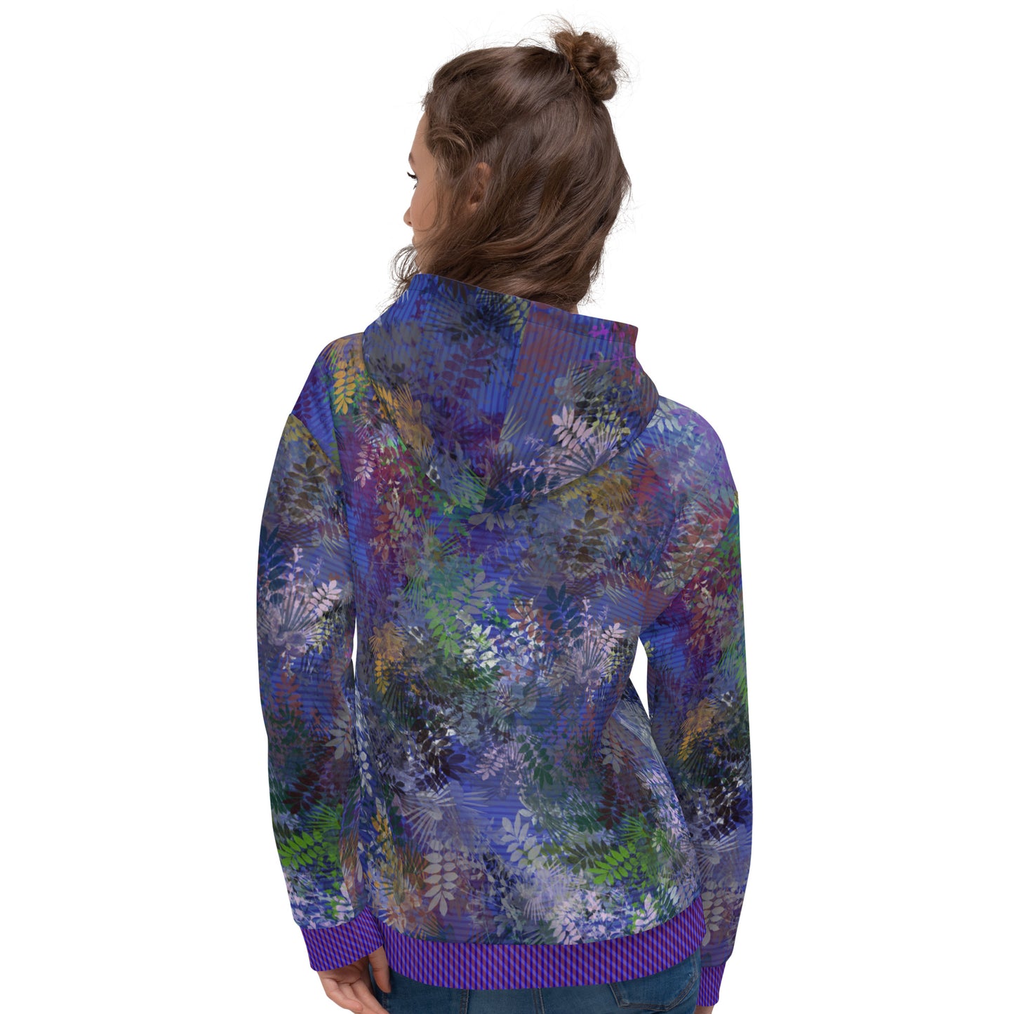 Sweat à capuche "Wisteria blue"