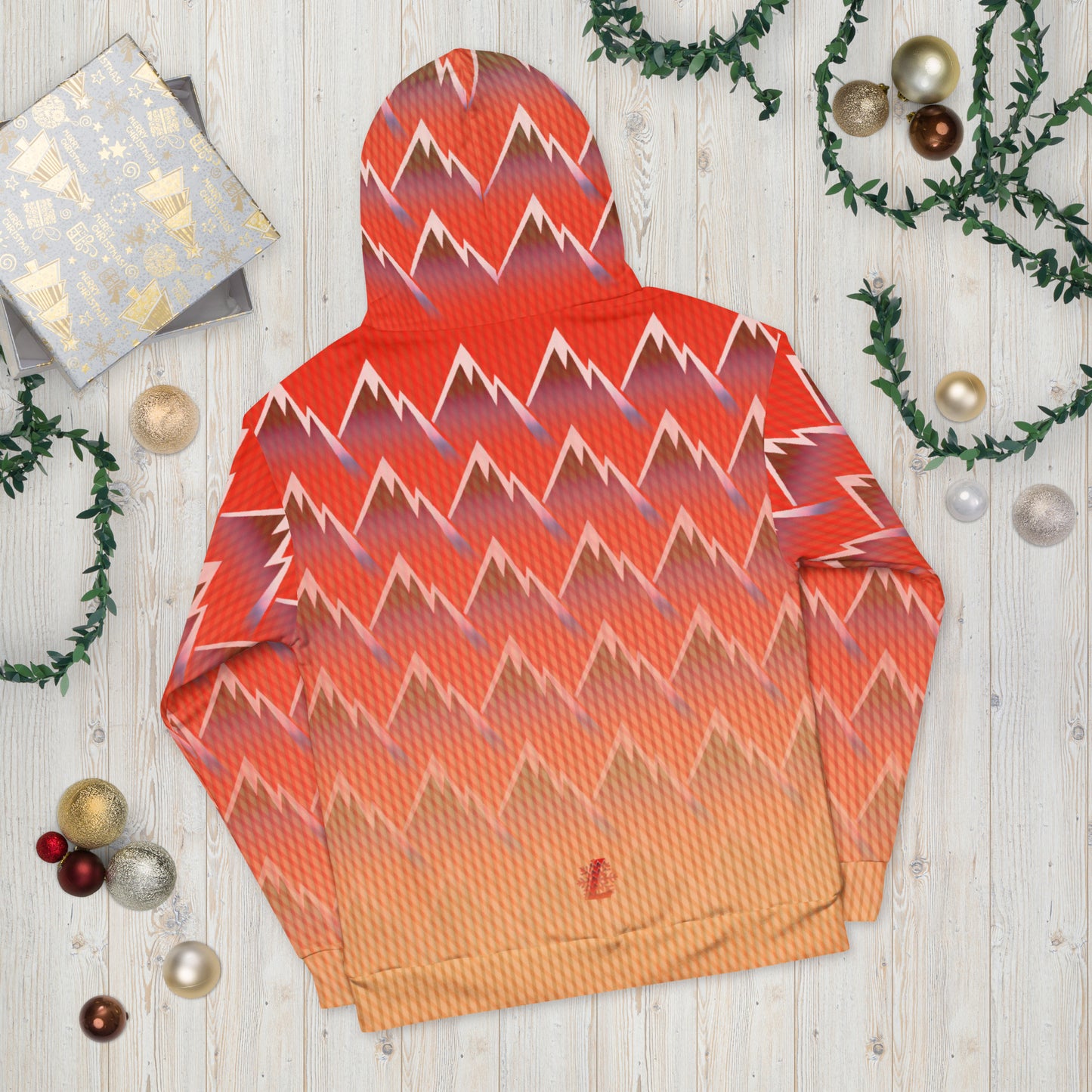 Sweat à capuche Homme "Mountain Sunset"