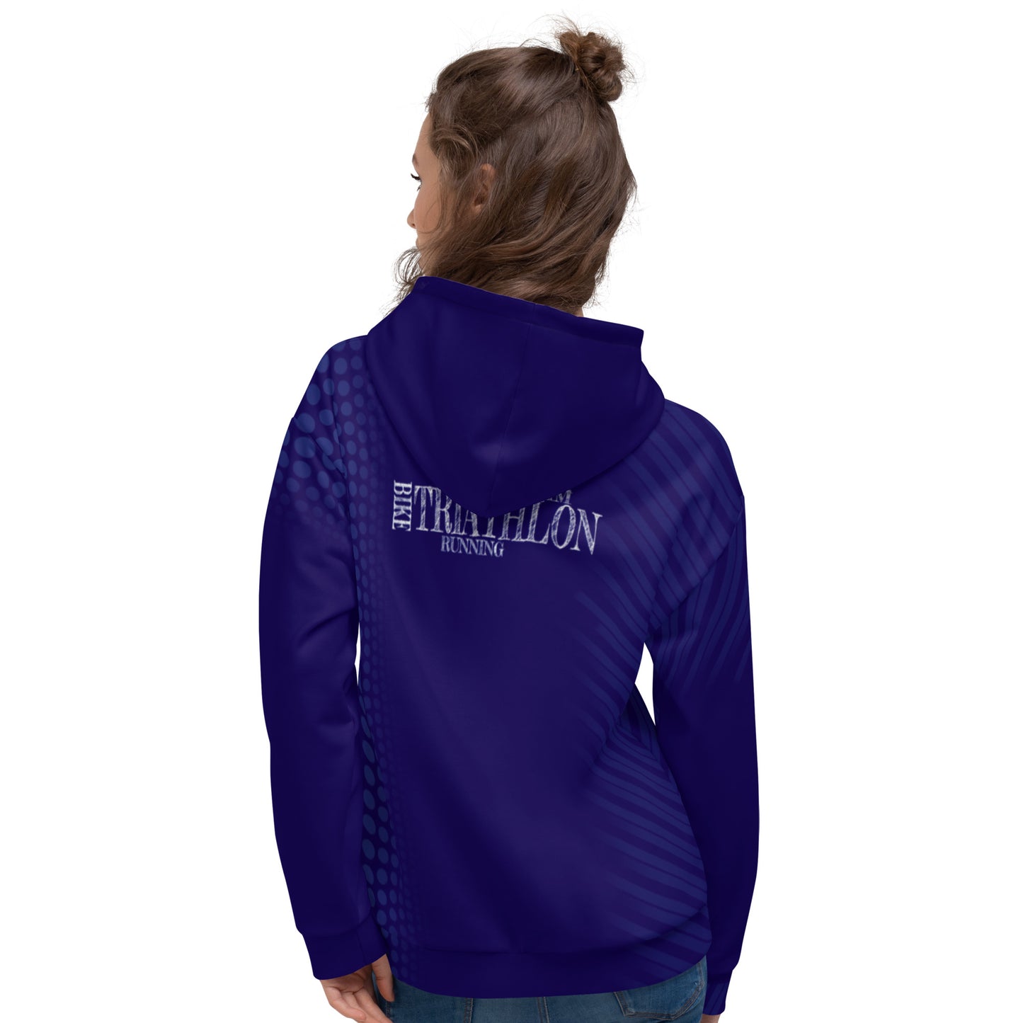 Sweat à Capuche Unisexe "Tri Blue"