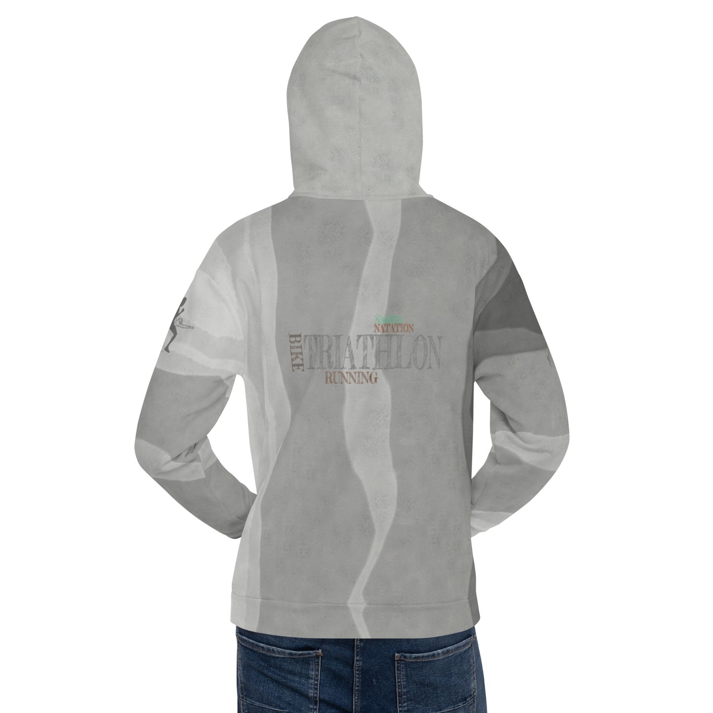 Sweat à Capuche Unisexe "Tri Gris"