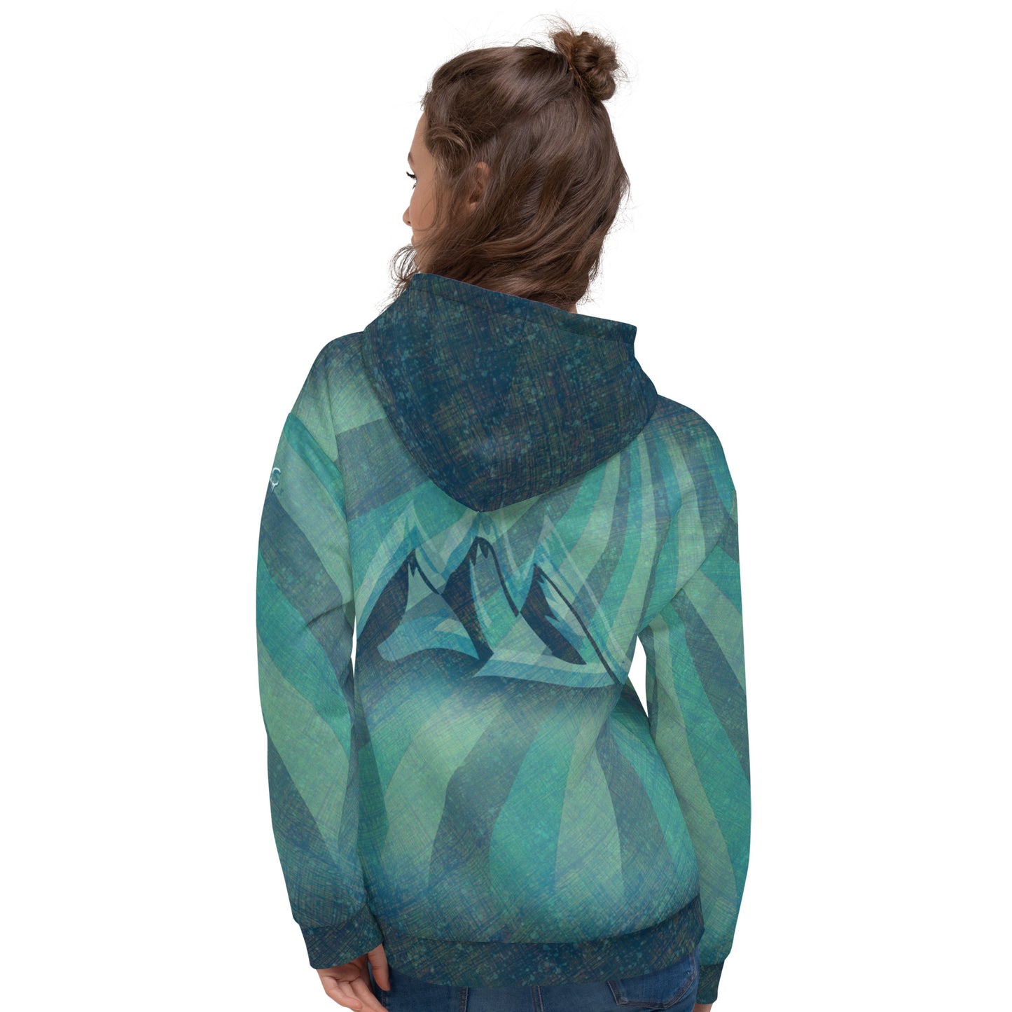 Sweat à Capuche " Mountain Colors"