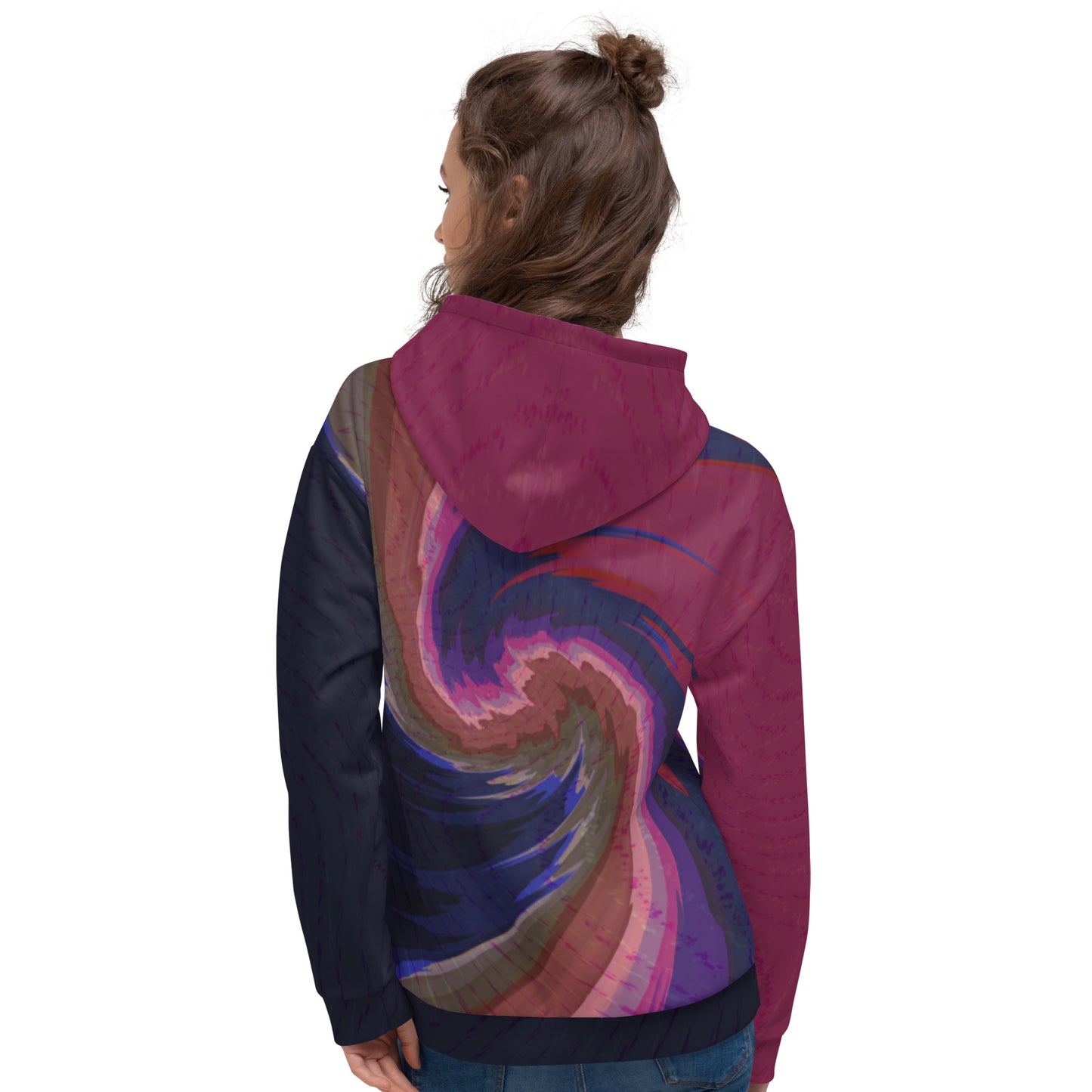 Sweat à Capuche Unisexe "Spring cyclone Multicolore"