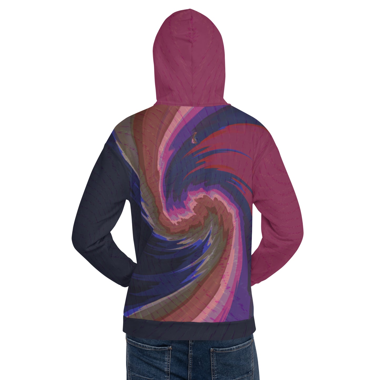 Sweat à Capuche Unisexe "Spring cyclone Multicolore"