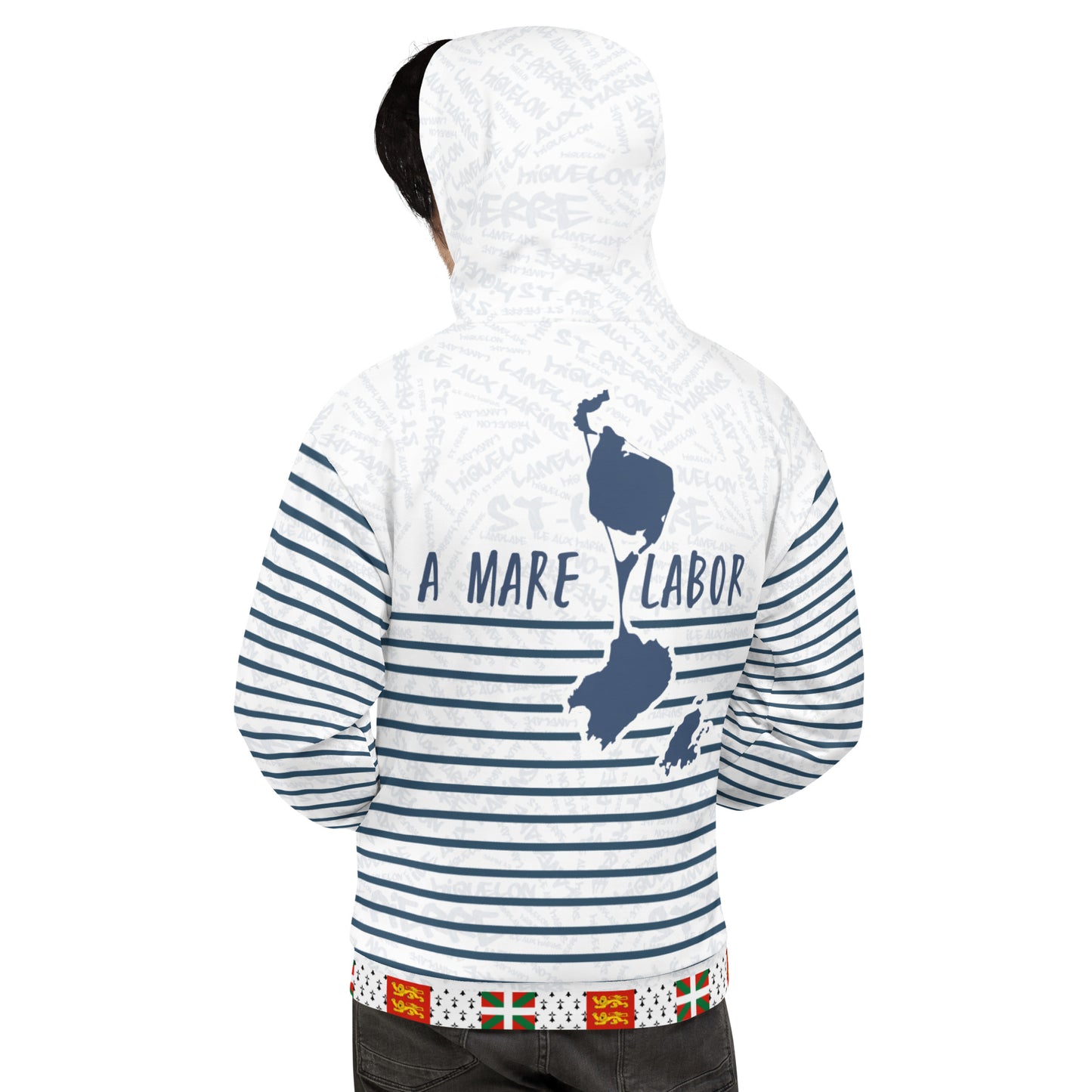 Sweat à capuche unisexe "St Pierre et Miquelon"