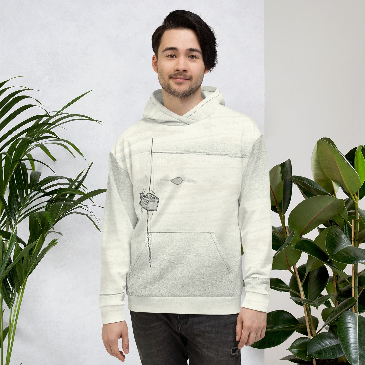 Sweat à Capuche "Bateau de Loire"