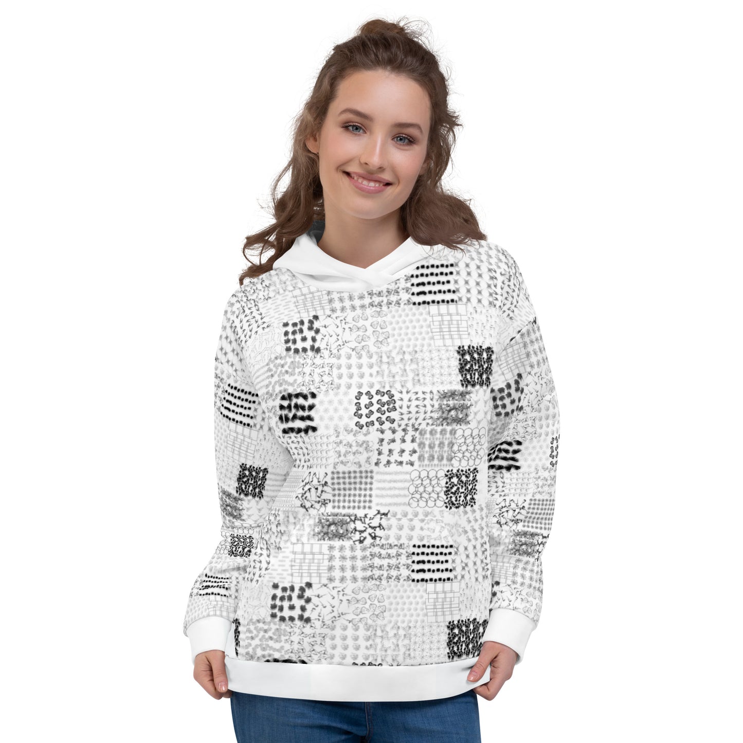 Sweat à capuche Femme "Délire Hivernal"