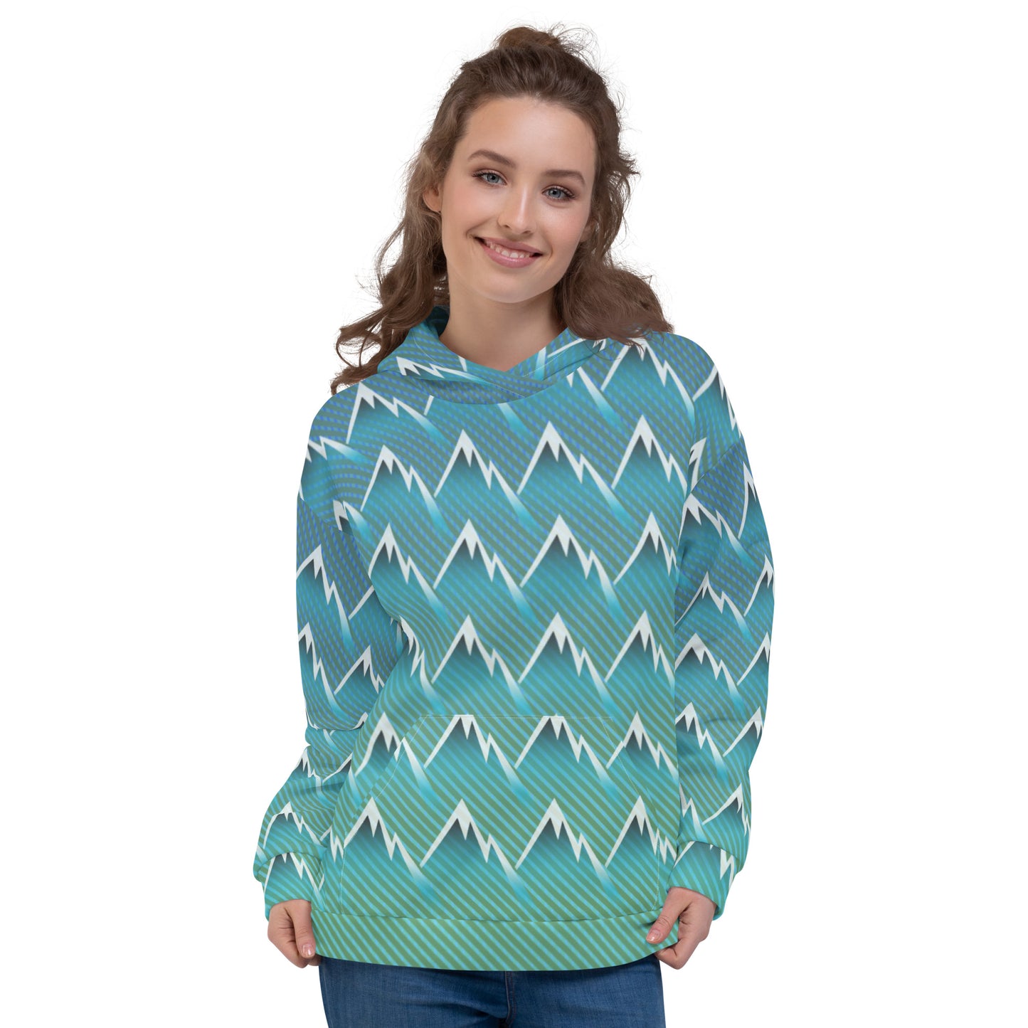 Sweat à capuche Femme "Blue Mountain"