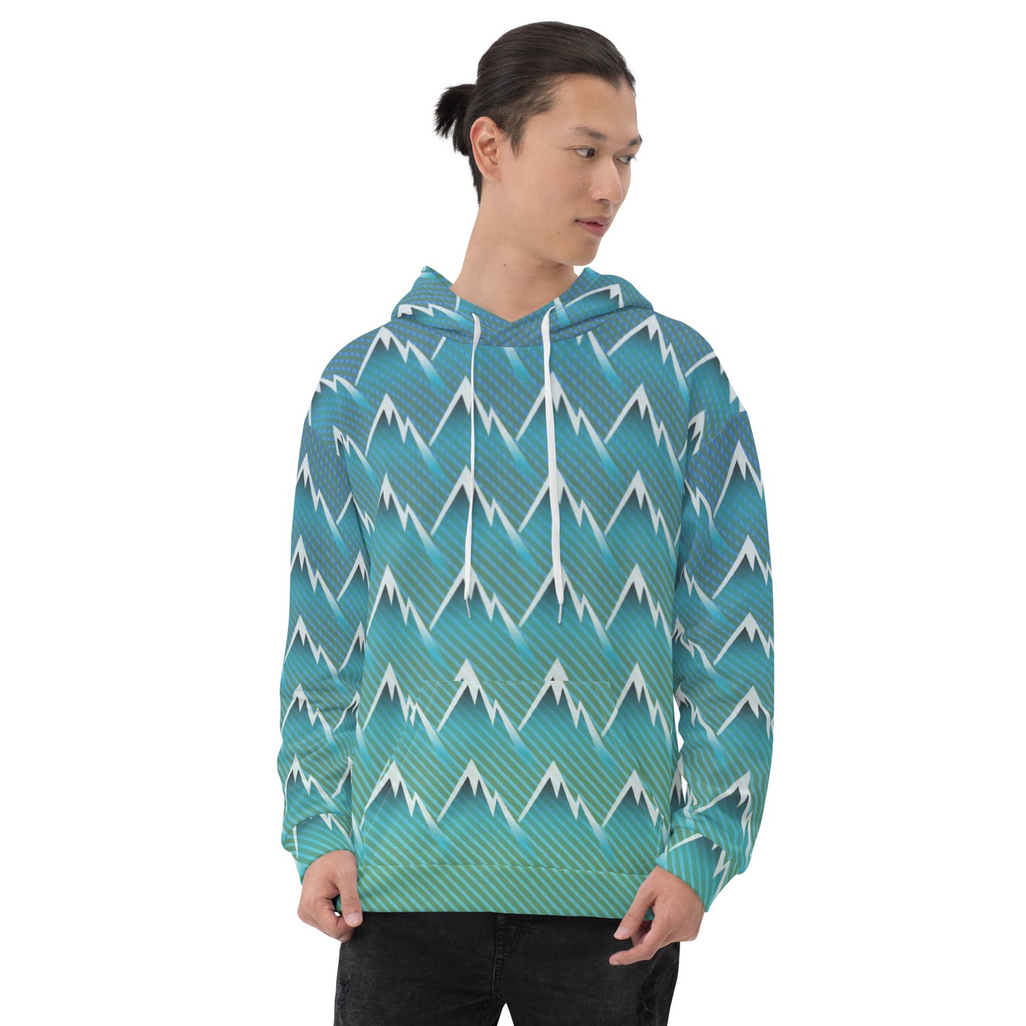 Sweat à capuche Homme "Blue Mountain"