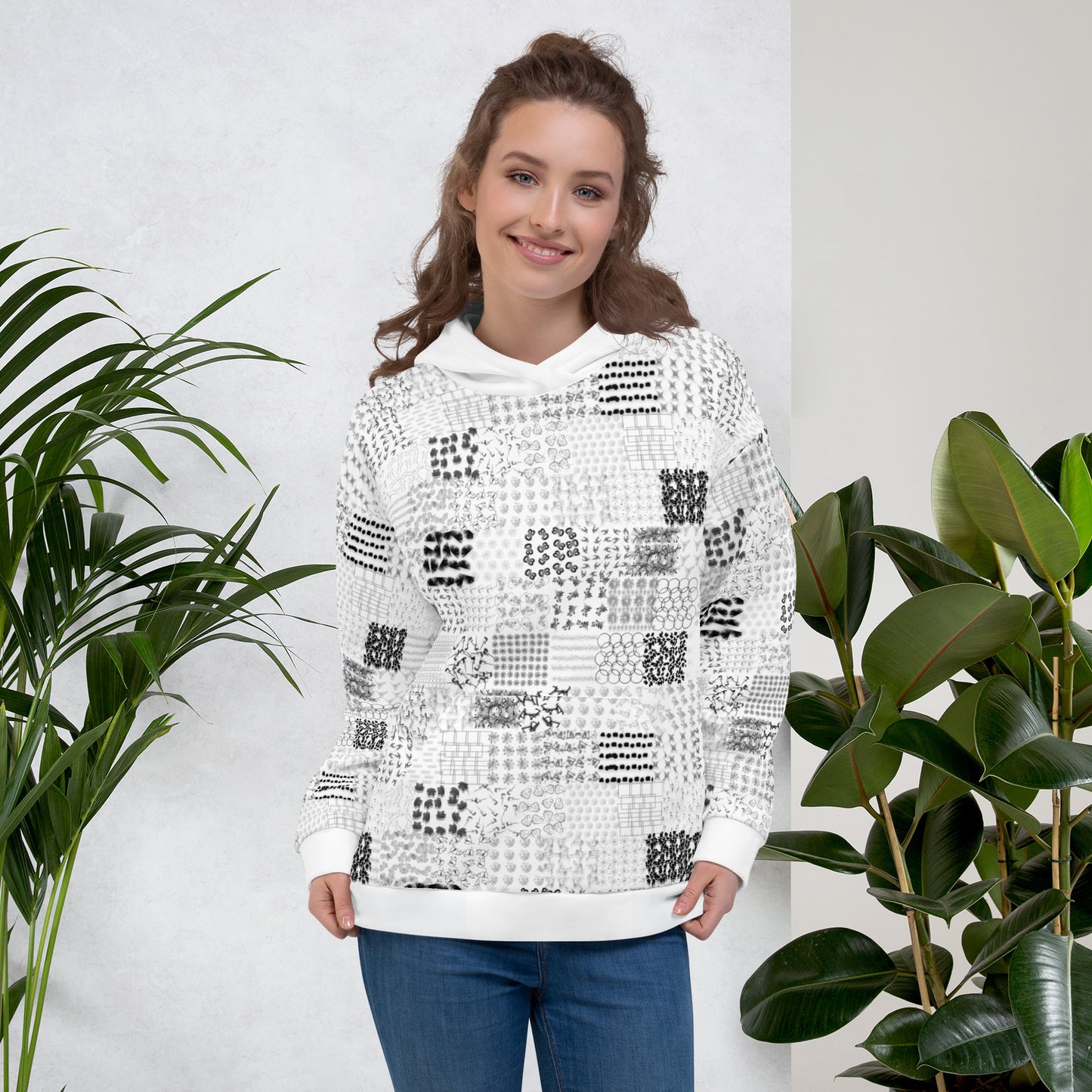 Sweat à capuche Femme "Délire Hivernal"