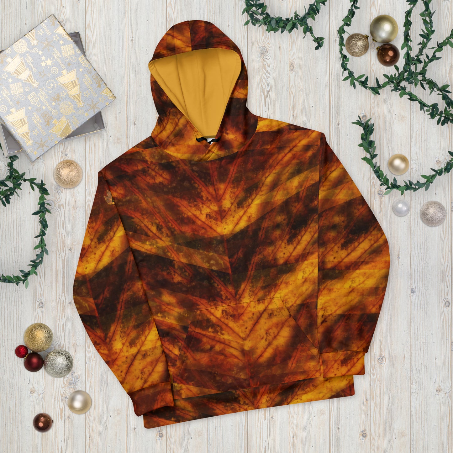 Sweat à capuche Homme "Red Fall"