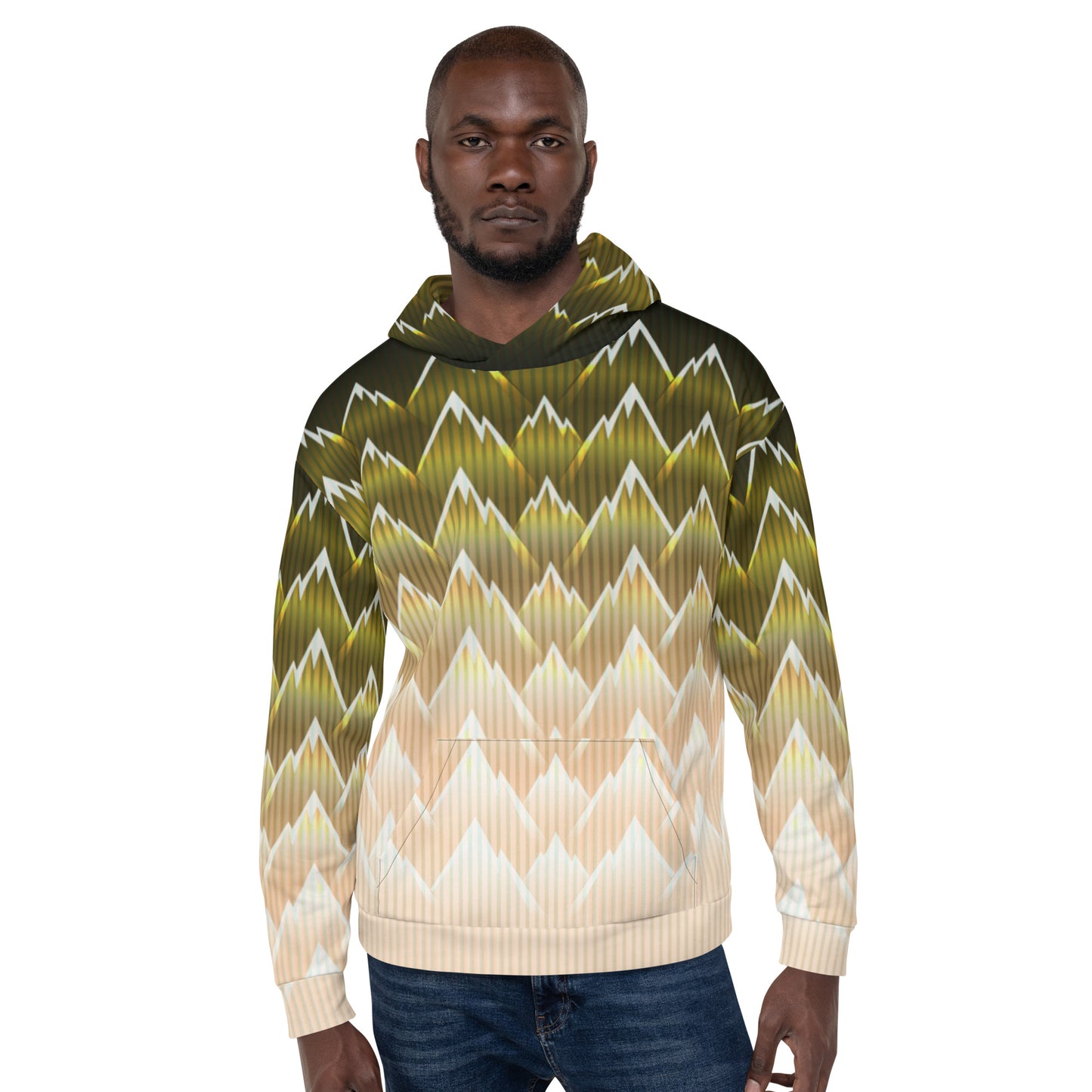 Sweat à capuche Homme "Black Mountain"