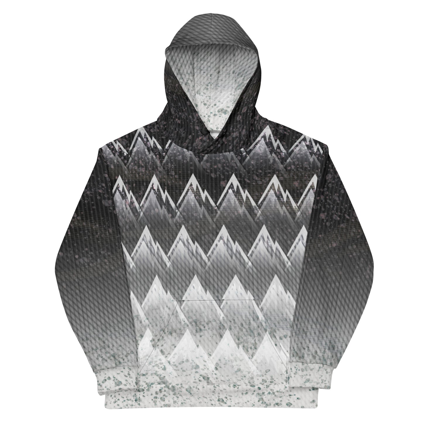 Sweat à capuche Homme "Black & White"
