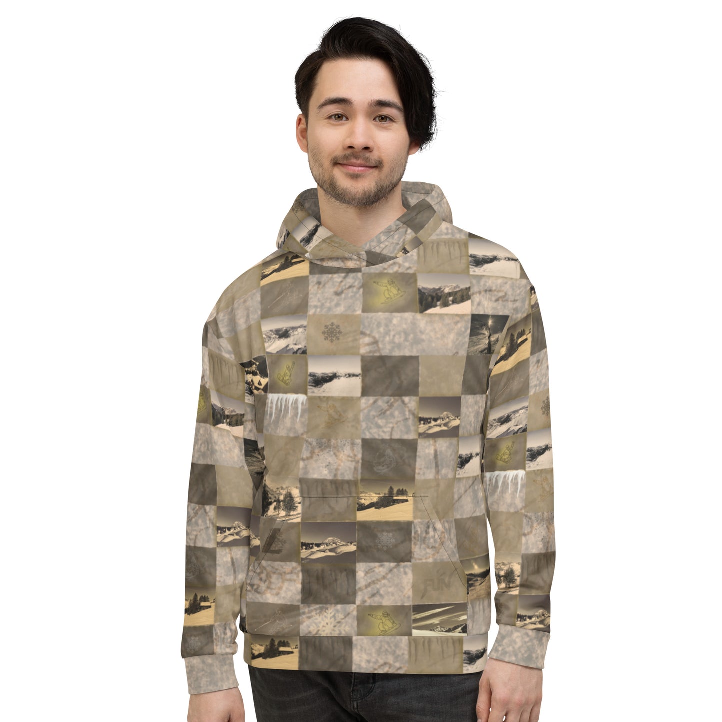 Sweat et veste à capuche "Les portes du soleil"