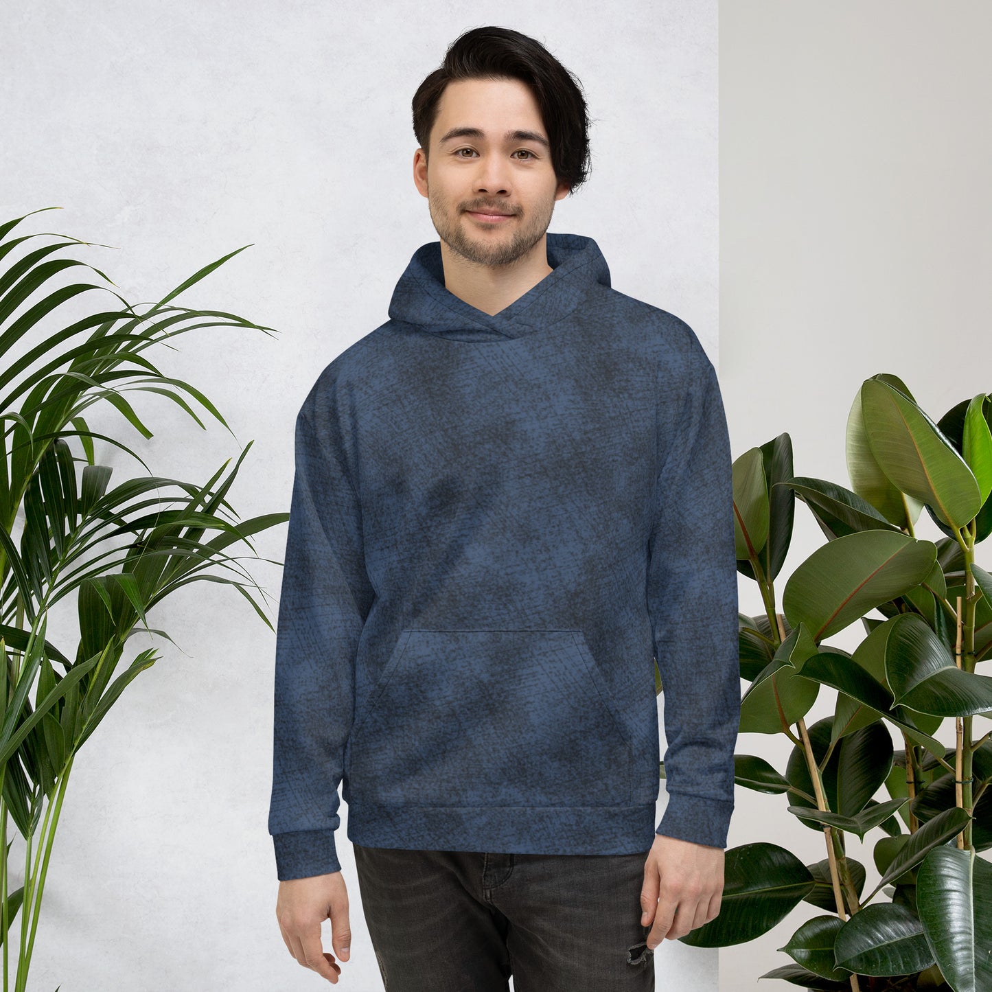 Sweat à Capuche Unisexe "Spring Blue"