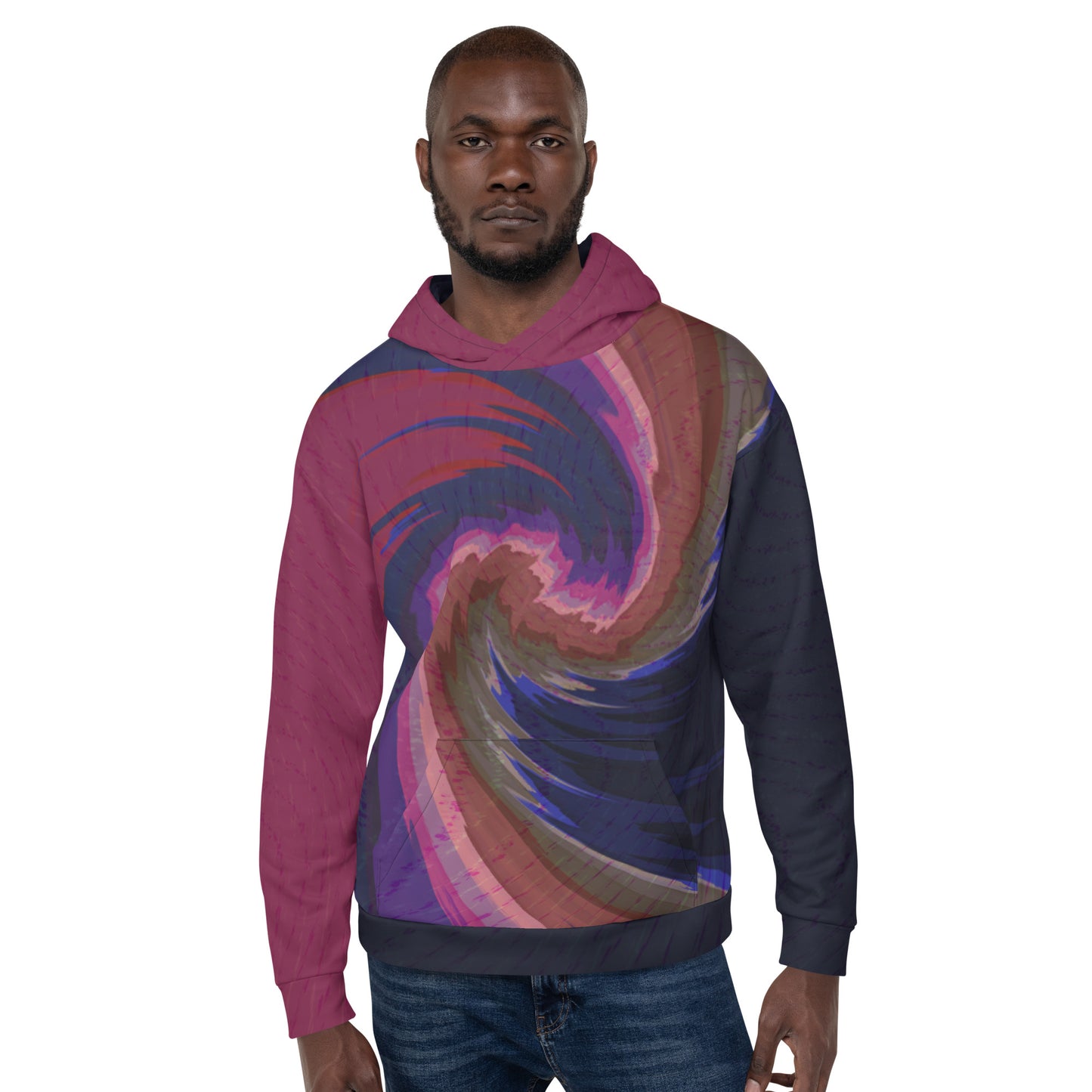 Sweat à Capuche Unisexe "Spring cyclone Multicolore"