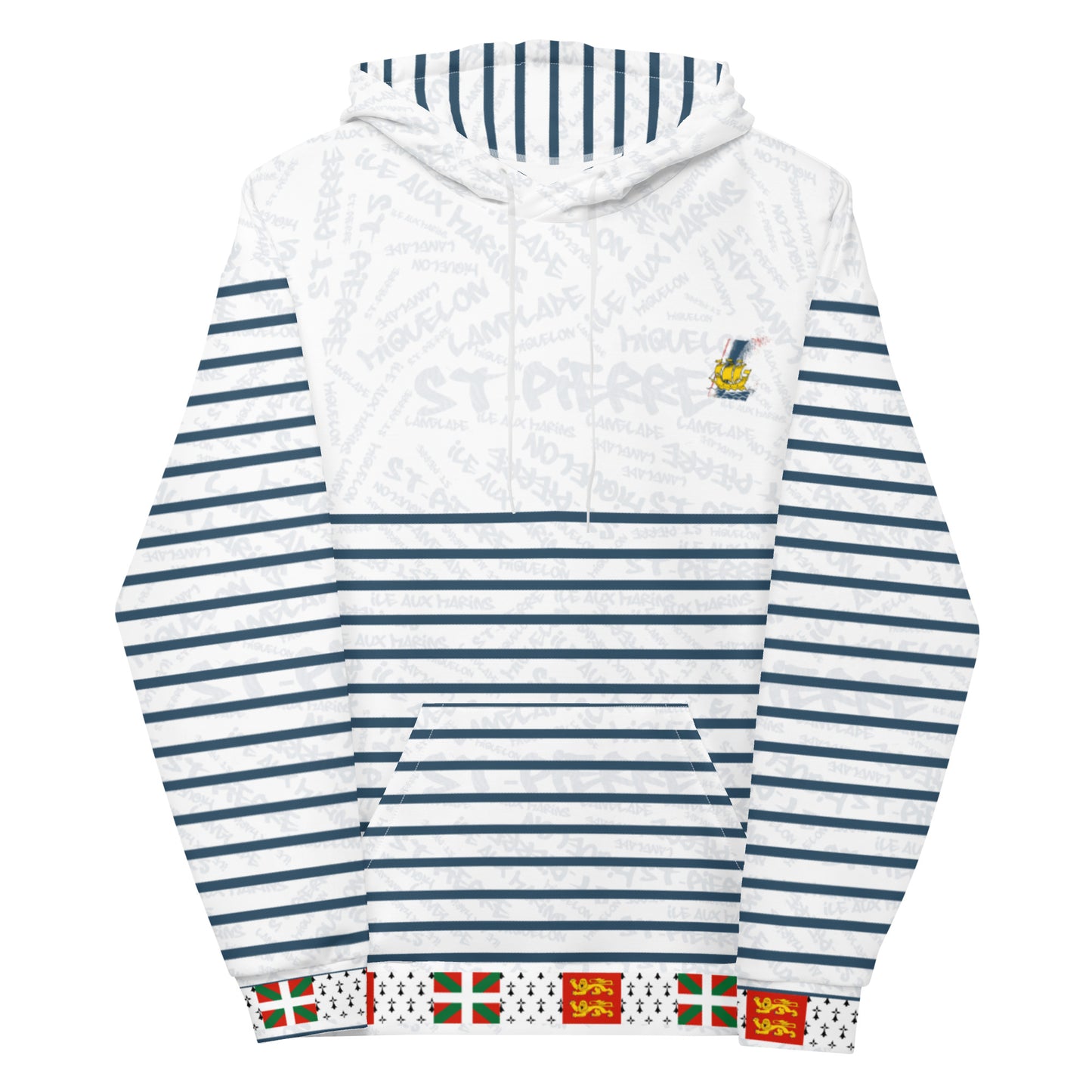 Sweat à capuche unisexe "St Pierre et Miquelon"
