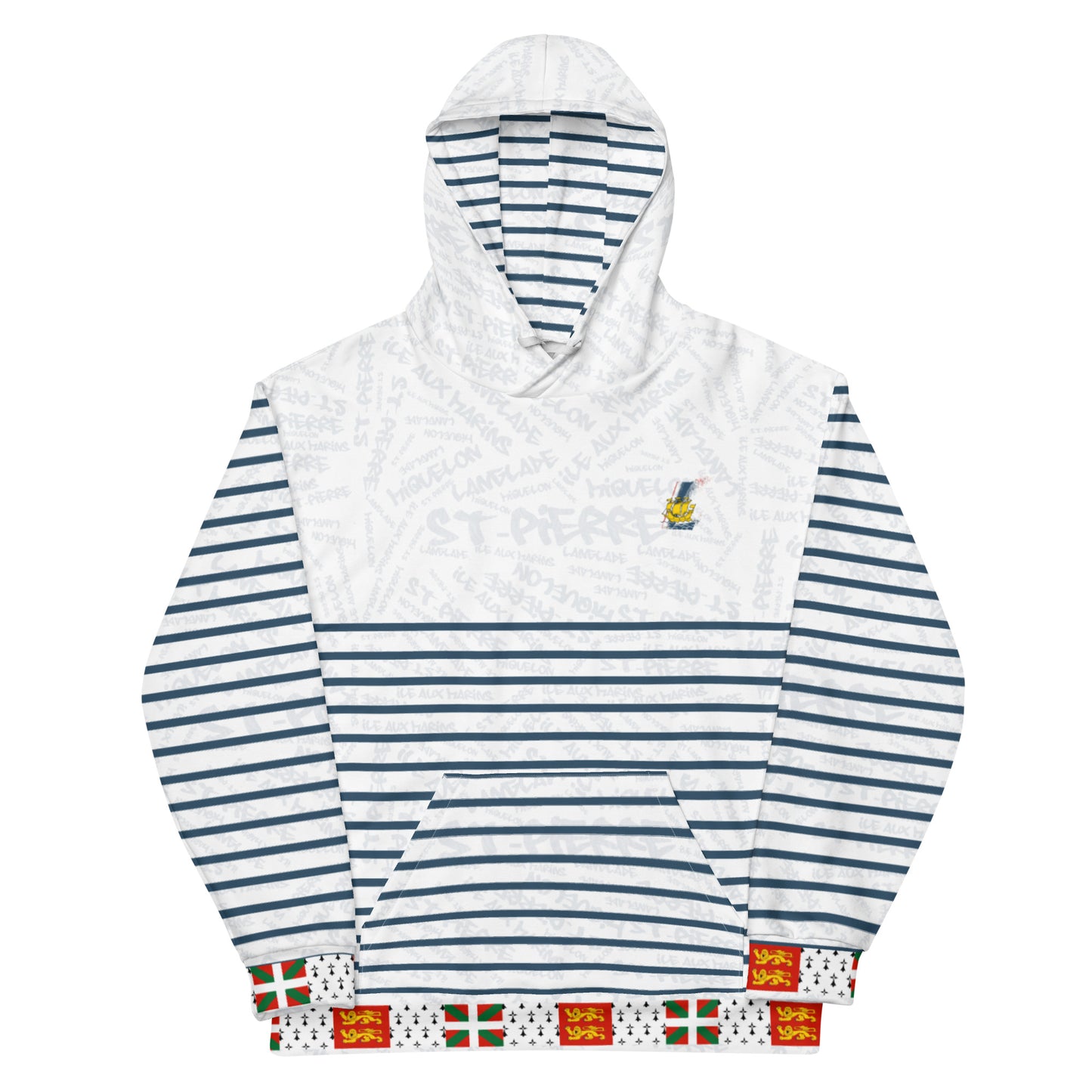 Sweat à capuche unisexe "St Pierre et Miquelon"