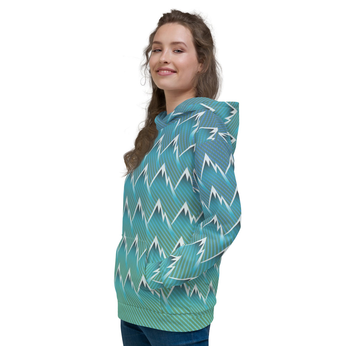 Sweat à capuche Femme "Blue Mountain"