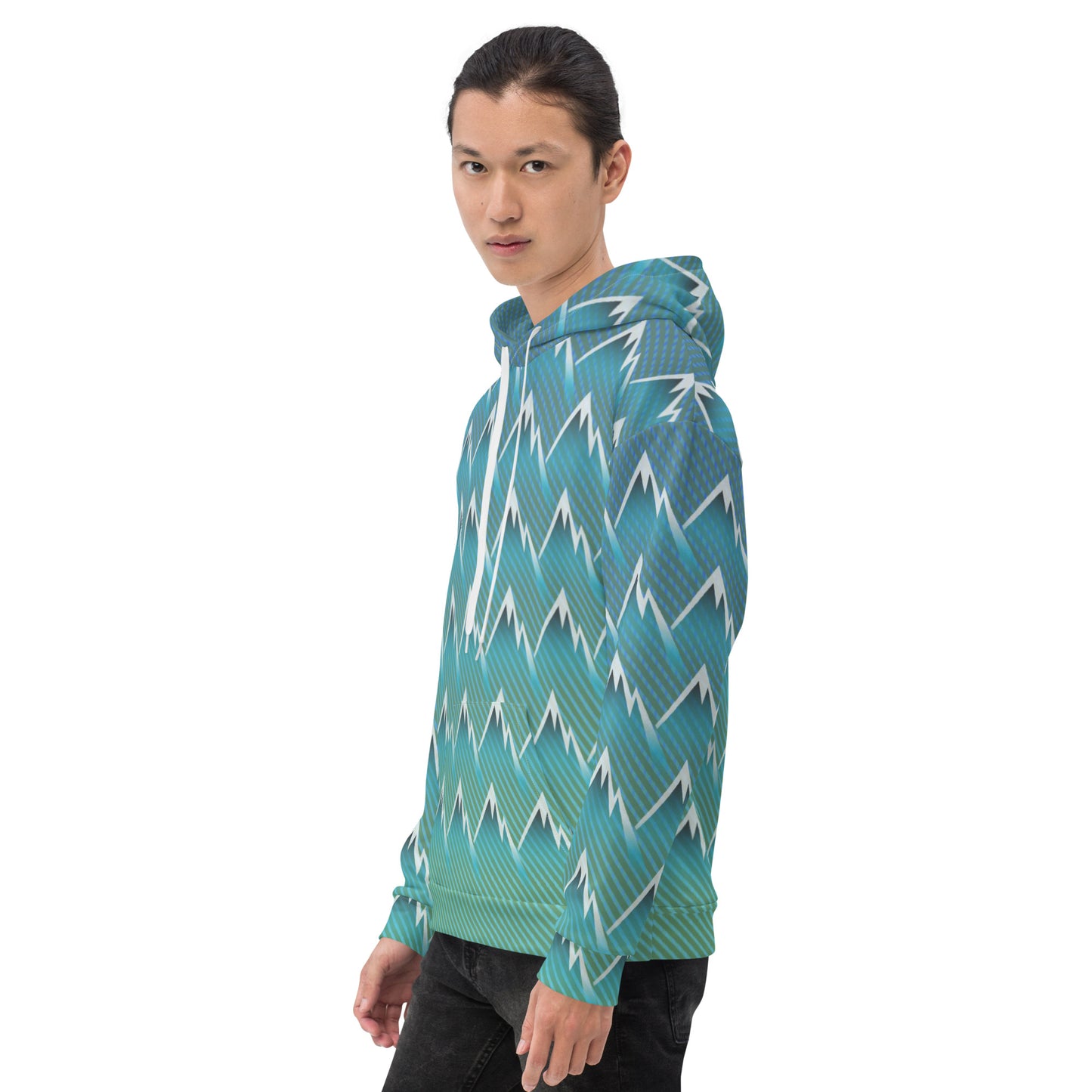 Sweat à capuche Homme "Blue Mountain"